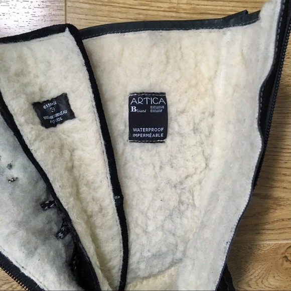 ARTICA Women's "Basswood" Leather + Suede Winter Boots Size 39 EU - GREAT CONDIT - Picture 8 of 13